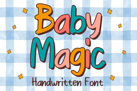 Baby Magic Font: Playful Display Typography for Web Design