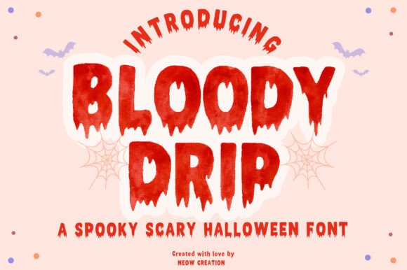 Bloody Drip Font: A Web Designer’s Layout Review