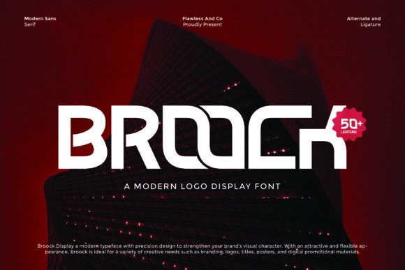 Broock Font Review: Elevating Small Business Branding