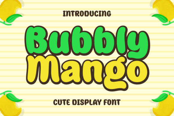 Bubbly Mango Font: A Web Designer’s UX Review