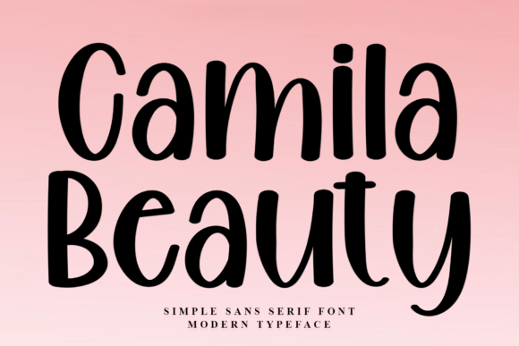 Camila Beauty Font: A Web Designer’s Layout Test