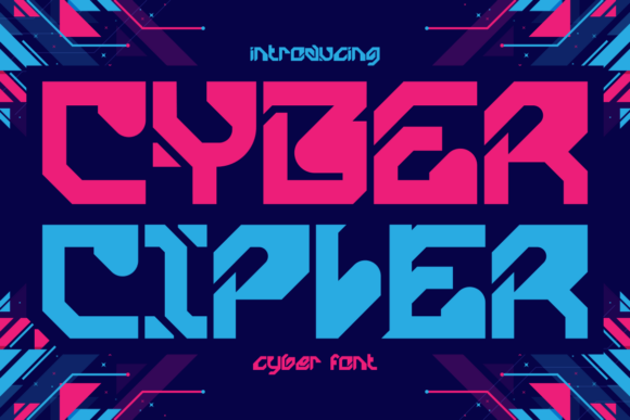 Cyber Cipher Font: Bold Branding for Modern Businesses