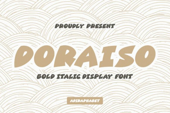 Doraiso Font: Elegant Typography for Editorial Design