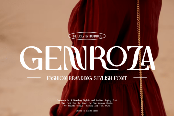 Gennroza Font: Elevating Editorial Layouts