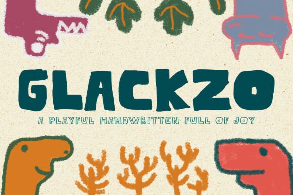Glackzo Font: Adding Whimsy to Brand Identity Design