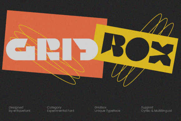 Gridbox Font: Bold Editorial Typography
