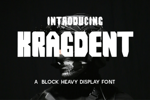 Kragdent Font: Bold Typography for Small Business Branding