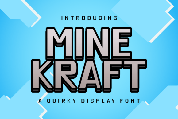 Minekraft: A Designer’s Take on This Display Font