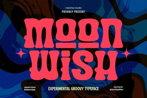 Moonwish Font: Bold Retro Typography for Digital Campaigns