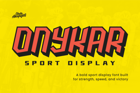 Onykar Font: Bold Display Typography for Web Design