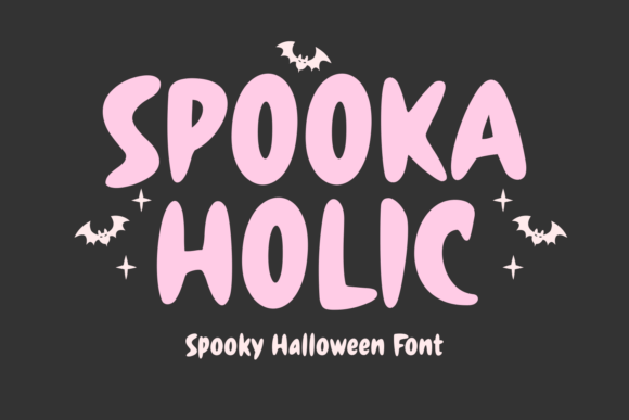 Spooka Holic Font: Playful Display Typography for Web Design