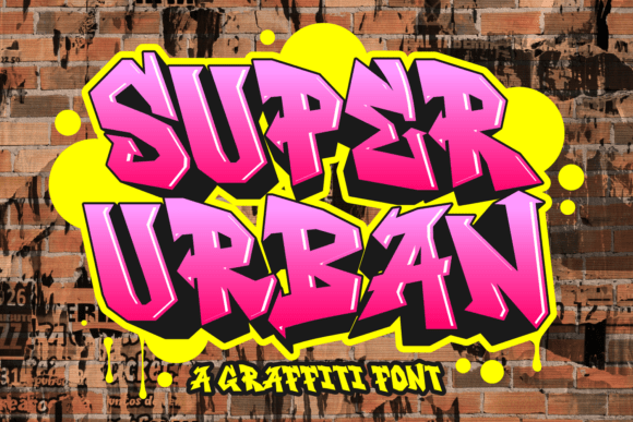 Super Urban Font: Adding Grit and Style to Brand Identity