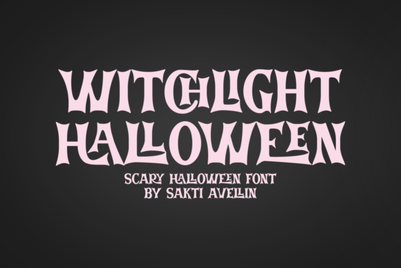 Witchlight Halloween Font: A Web Designer’s Layout Test